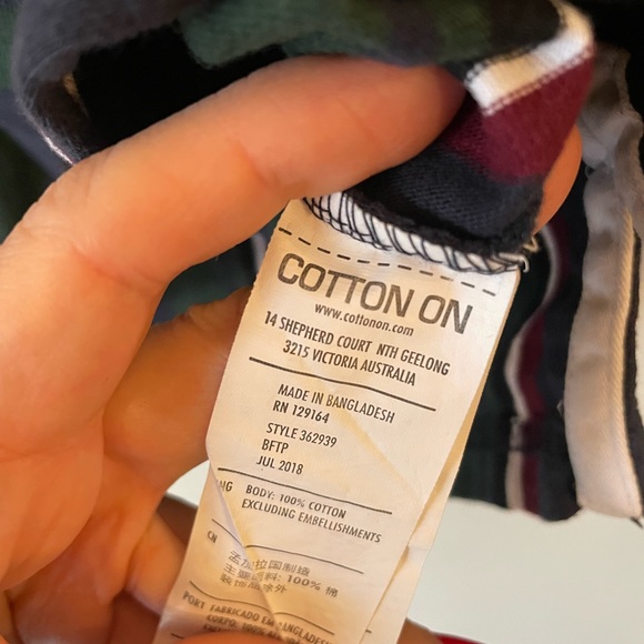 Men’s 90’s inspired Cotton On Polo- size small - Picture 4 of 5